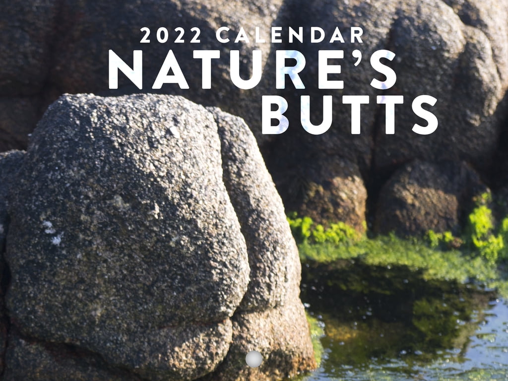 Funny Natures Butts Calendar 2023 Monthly Wall Hanging Calendar Human Body Shapes Gag Gift White Elephant Large Planner 24 Months - Full 2023 Write On Grid Plus Bonus 2024 Preview Chart - Made In USA