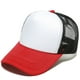 thumbnail image 1 of Sombrero de red diy en blanco, gorra de viaje, gorra de béisbol bordada para hombres y mujeres, rojo, blanco y negro XianweiShao  8390605047374, 1 of 1