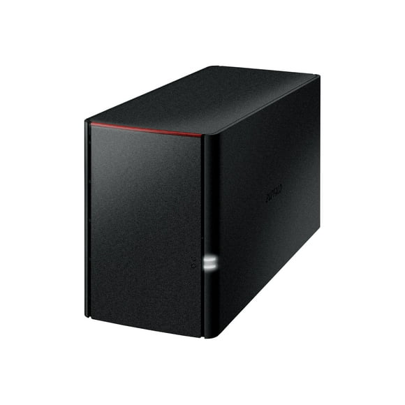 BUFFALO LinkStation 220 4TB 2-Bay NAS Network Attached Storage with HDD Hard Drives Included NAS Storage That Works as Home Cloud or Network Storage Device for Home