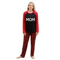 thumbnail image 3 of Penkiiy Family Christmas Pjs Matching Sets Matching Family Sets Christmas Casual Printed Top With Bottom Outfits Home Wear Black-C Christmas Pajamas, 3 of 6