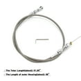 thumbnail image 3 of FlyFlise 36inch Braided Throttle Cable Kits Replacement for Chevrolet/Chevy 1997-2007 LS1 Engine 4.8L, 3 of 7