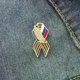 thumbnail image 5 of St George Ribbon Badge with Russian Flag Saint George Victory Day Enamel Lapel Pin Maple Memorial Brooch Festive Symbol Pin, 5 of 5