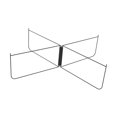 thumbnail image 3 of Almencla Foldable Stand Heavy Duty Suitcase Rack for Barbecue Household Picnic Black Straight, 3 of 8