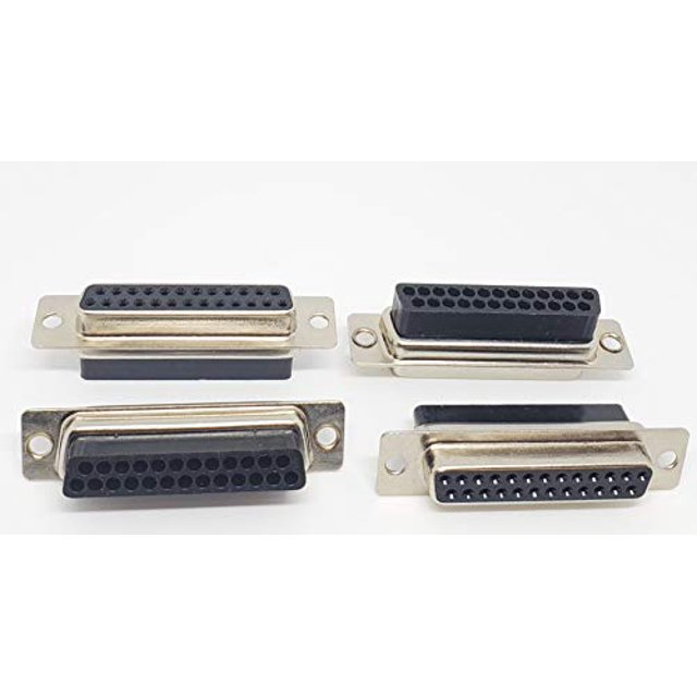 Pc Accessories - DB25 Female D-Sub Crimp Type Connector, 50 Pcs Pack No Pin