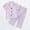 Purple*, variant on CYRBOKO Girls Pajama Sets, Stretch Elastic Waist Short Sleeve Button Summer Sleepwears Purple Size 7-8 T