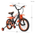 thumbnail image 4 of Bicicleta Infantil Little monkey Naranja R16 Llantas Entrenadoras, 4 of 4