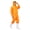 Orange, variant on Unisex Hooded Raincoat Work Jumpsuit Rain Suit One Piece Coveralls Rainwear Waterproof Overalls Army Green 175