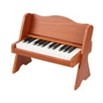 thumbnail image 1 of HILABEE Kids Piano Keyboard Musical Instrument Toddler Music Learning Toy Mini Piano Bright Wood Color, 1 of 8