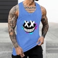 thumbnail image 2 of XIAOCHA Cartoon Print Tank Top For Men Sleeveless Crew Neck Workout Casual Muscle Shirt, 2 of 4