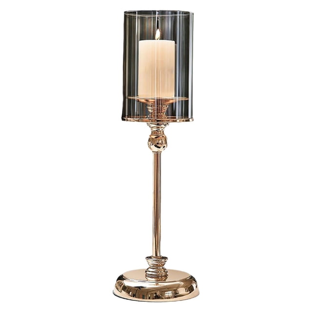 Advancent Modern Candle Holder tand Base Tabletop Candlestick Ornaments Home Votive Iluminación y accesorios L