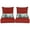Red, variant on Aoodor 22"x24" Red Patio Chair Cushions Set, Memory Foam Outdoor Seat Cushions (Set of 2 Seats, 2 Backs, 2 Lumbar Pillows)