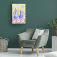 thumbnail image 3 of Trademark Fine Art Ania Zwara Cobalt Gees In The Garden Canvas Wall Art, 3 of 4