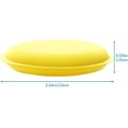 thumbnail image 2 of Esponja para pulir El automóvil 12 piezas Almohadillas aplicadoras de cera para El automóvil Almohadillas de pulido de microfibra color amarillo, 2 of 5