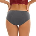thumbnail image 3 of Sngxgn Women's Comfort Fit Stretch Panties Microfiber Underwear(Grey,L), 3 of 5