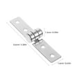 thumbnail image 2 of Charnières en Acier Inoxydable Robustes pour Armoires Électriques 1Pcs, 2 of 8