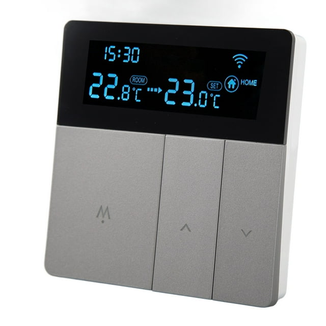 Thermostat Programmable Numérique Intelligent pour Chauffage de l'Eau avec Télécommande et Minuterie