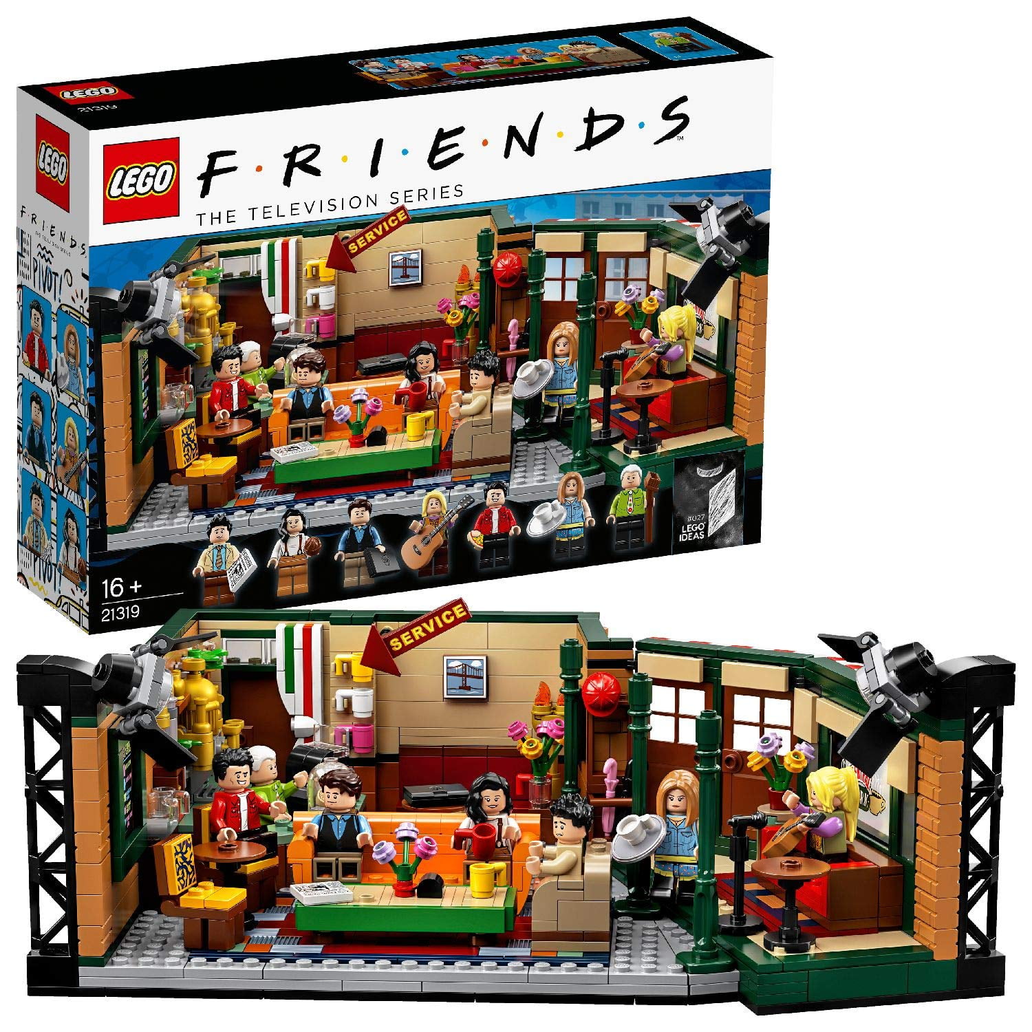 Udøve sport glas Svane LEGO Ideas Central Perk - Friends - Walmart.com