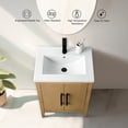 thumbnail image 5 of Vanity Art 24” Single Sink Bathroom Vanity Cabinet with Ceramic Countertop, 5 of 11