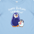 thumbnail image 4 of Inktastic Happy Birthday, Grandma- Cute Penguins Boys or Girls Baby T-Shirt, 4 of 5
