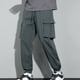 thumbnail image 1 of Pantalones largos de moda para hombre, holgados, estilo hip hop, deportivos, casuales, con múltiples bolsillos, pantalones cargo para hombre, pantalones de poliéster para, 1 of 8