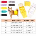 thumbnail image 2 of TELOLY Dog Diapers for Male Dogs 1 Pc Washable Super Absorbent Puppy Belly Bands Reusable Pet Nappies Comfortable Wraps Sanitary Pants for Small Medium Large Dogs (Grey), 2 of 7