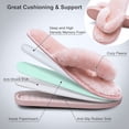 thumbnail image 2 of CHICVOMEY Comfort Flip Flop Slippers for Women with Memory Foam Women Bedroom House Slippers Summer Slippers for Indoor Outdoor, 2 of 7