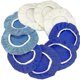 thumbnail image 1 of Ing Bon Wax Bon Set Waxing Car 4 Microfiber 3 Fleece 2 Wool Orbital Er 9"-10" 9-pack, 1 of 5