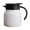 White, variant on JoyMoreHome Thermal Coffee Carafe for Keeping Hot/Cold Stainless Steel Small Coffee Creamer Container Double Wall Vacuum Insulated Tea pot Beverage Dispenser for Milk Hot Chocolates