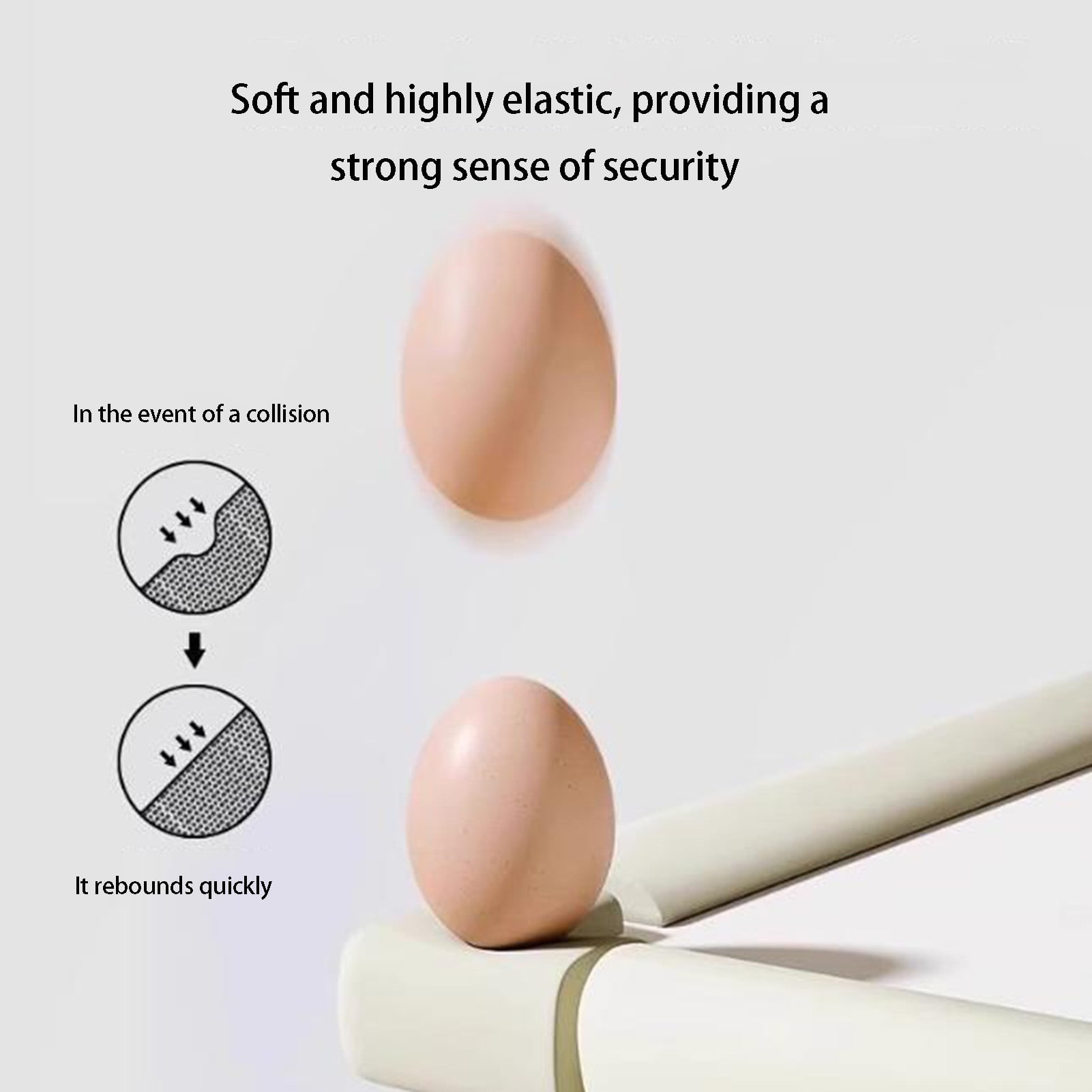 Edge Corner Protector, L-Shaped Sharp Edge Corner Edge Foam Padding, Table Corners Cushion Bumper,Self-Adhesive Anti Collision Strips For Furniture Desk Worktop