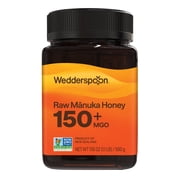 Wedderspoon Raw Unpasteurized New Zealand Manuka Honey, 150+ MGO, 17.6 oz