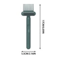 thumbnail image 2 of Hair Brush Cleaning Tool 2-in-1 Comb Cleaner Rake,Plastic Bristle Brush Cleaner Remover for Salon Home,Lightweight Handheld Hairbrush Cleaner 7x2 Inch Navy, 2 of 4