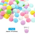 thumbnail image 2 of Uxcell 140Pcs Pom Poms de 1pulgada para Suministros de Arte DIY Creativo, Colorido, 2 of 6