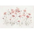 thumbnail image 2 of Audit, Lisa 18x13 White Modern Wood Framed Museum Art Print Titled - Wildflowers I Pink, 2 of 4