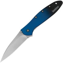 Kershaw 1660GBLU Leek CPM-MagnaCut Silver 3" Blue/Black Assited Folding Knife