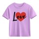 thumbnail image 1 of TaTaai School Season Cute Print Short Sleeve T-Shirt, Valentine's Day Casual Top, Unisex All Season Graphic Tee Gift, 1 of 8
