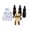 Khaki Style2, variant on Fanoery Swaying Wooden Man Figurine Car Ornament - Hand Carved with Magnetic Base, Head Shaking Stress Reliever for Dashboard &