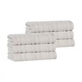 thumbnail image 2 of Superior Mika Smart Twist Cotton Medium Weight Hand Towels, Set of 6, Silver, 2 of 10