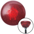 thumbnail image 1 of American Shifter  Red Abstract Turtle Red Retro Metal Flake Shift Knob with M16 x 1.5 Insert Shifter Brody, 1 of 1