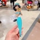 thumbnail image 4 of Bolígrafo con personaje en 3D original de Disney, sirena, Jasmine, Bell y Rapunzel, 4 of 4