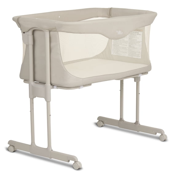Evolur Kinsley Quickfold Portable Bassinet, Pearl Gray