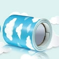 thumbnail image 2 of OULII Classroom Border Roll Cloud Post Bulletin Border PVC Trim Strips 1 Roll, 2 of 8