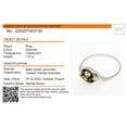 thumbnail image 4 of Sterling Silver and Baltic Green Amber Ring "Estelle", 4 of 6