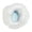 Blue, variant on Topoo White and Purple Ice Skin Texture Round Squeeze Gadget Stress Management Tool Event Accessory 2.36 Inch