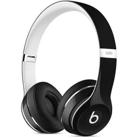 Evakuering træk vejret leder Restored Beats Solo2 Luxe Edition Wired Onear Headphones, Black  (Refurbished) - Walmart.com