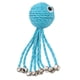 thumbnail image 1 of Mini Colgante Colgante Juguete de burla para perros y gatos, cuerda de papel azul, forma de pulpo con campana, juguetes, suministros para mascotas Tmvgtek Libre de BPA, 1 of 4