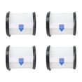 4PCS Vacuum Cleaner Mesh Filters Easily Disassembled Robot Vacuum
