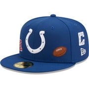 Men's New Era Royal Indianapolis Colts Team Local 59FIFTY Fitted Hat