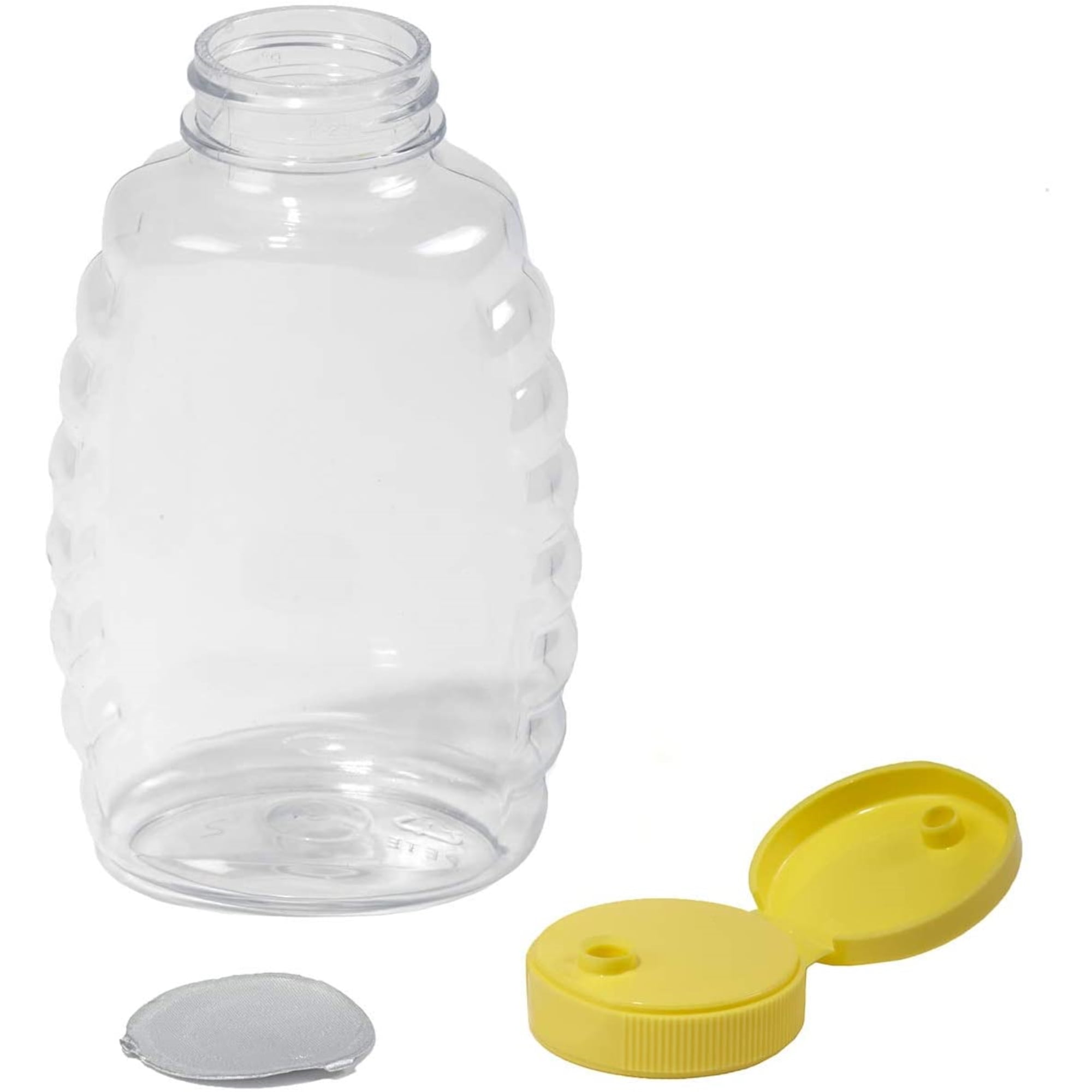 Unique Shape 1000ml Big Capacity Honey Jar Small Pickles Bottle