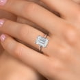 thumbnail image 4 of Gem Stone King 5.00 Ct IGI Certified Lab Grown Diamond Solitaire Engagement Ring for Women in 14K White Gold Ring | D-E Color | VS1-VS2 Clarity | Size 6, 4 of 7