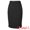 Black, variant on DARING DIVA Women's Knee Length Skirt with Slit and Belt XS Khaki